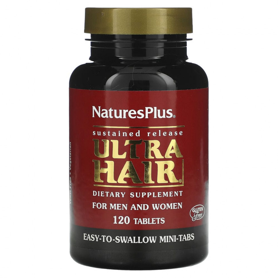   NaturesPlus, Ultra Hair,    , 120    -     , -,   