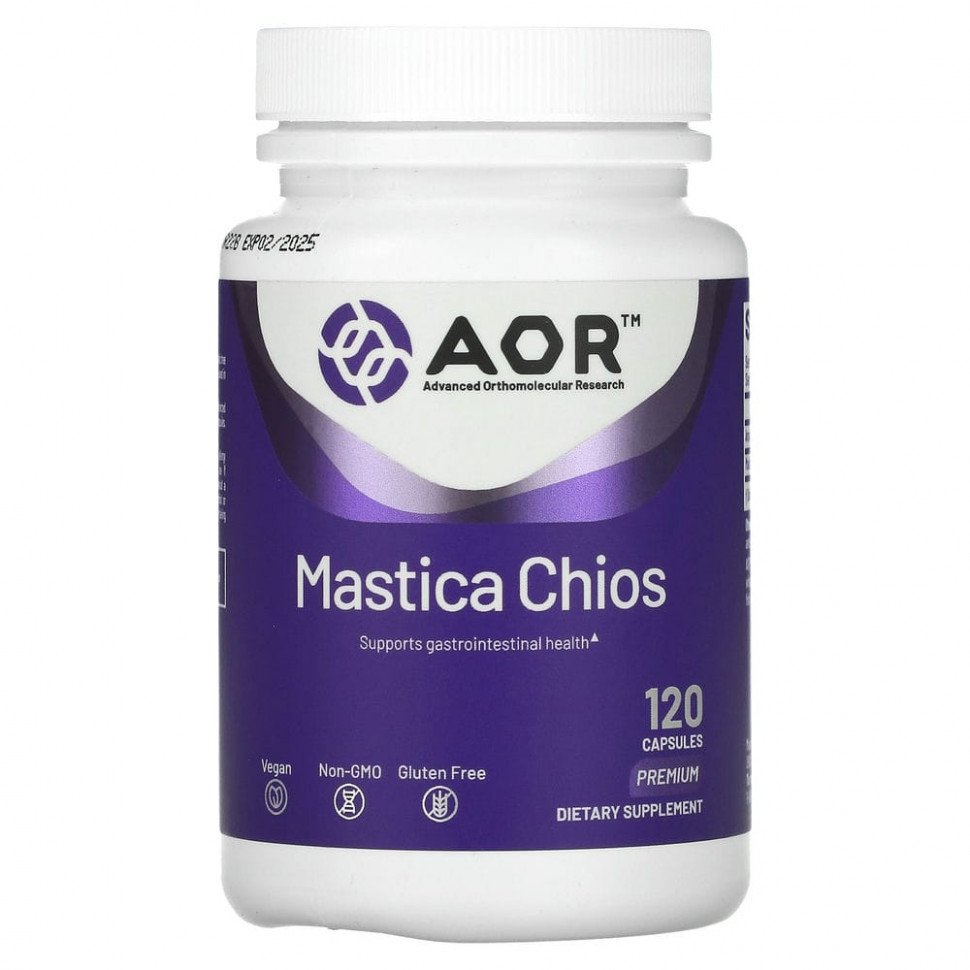   Advanced Orthomolecular Research AOR, Mastica Chios,    , 400 , 120     -     , -  