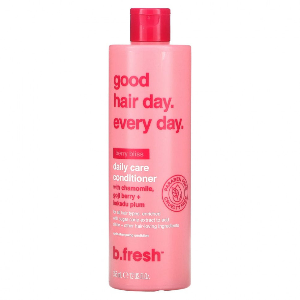   b.fresh, Good Hair Day Every Day,    ,    , Berry Bliss, 355  (12 . )   -     , -  