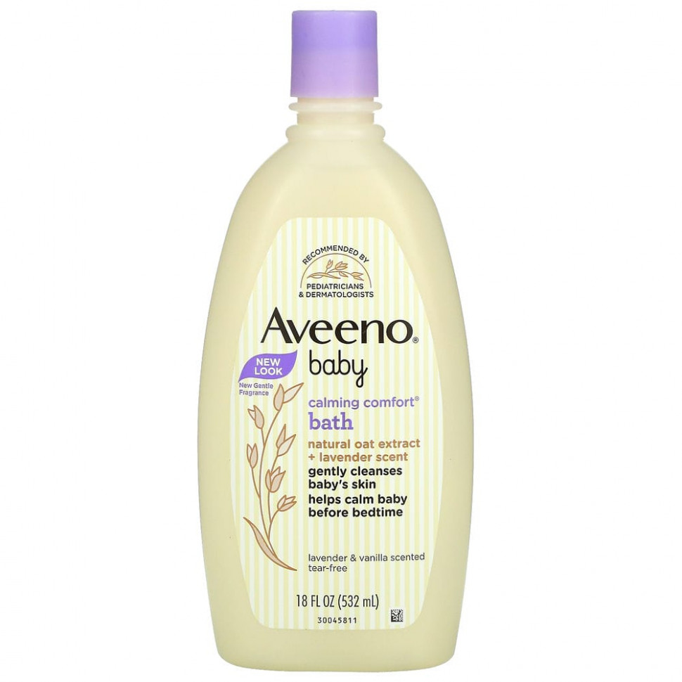   Aveeno, Baby, Calming Comfort Bath,    , 532  (18  )   -     , -,   