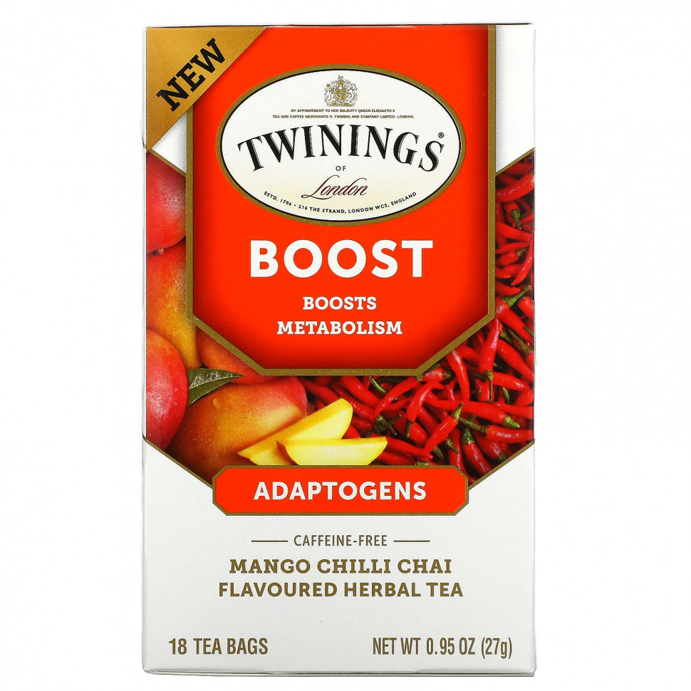   Twinings, Boost, ,       ,  , 18  , 27  (0,95 )   -     , -  