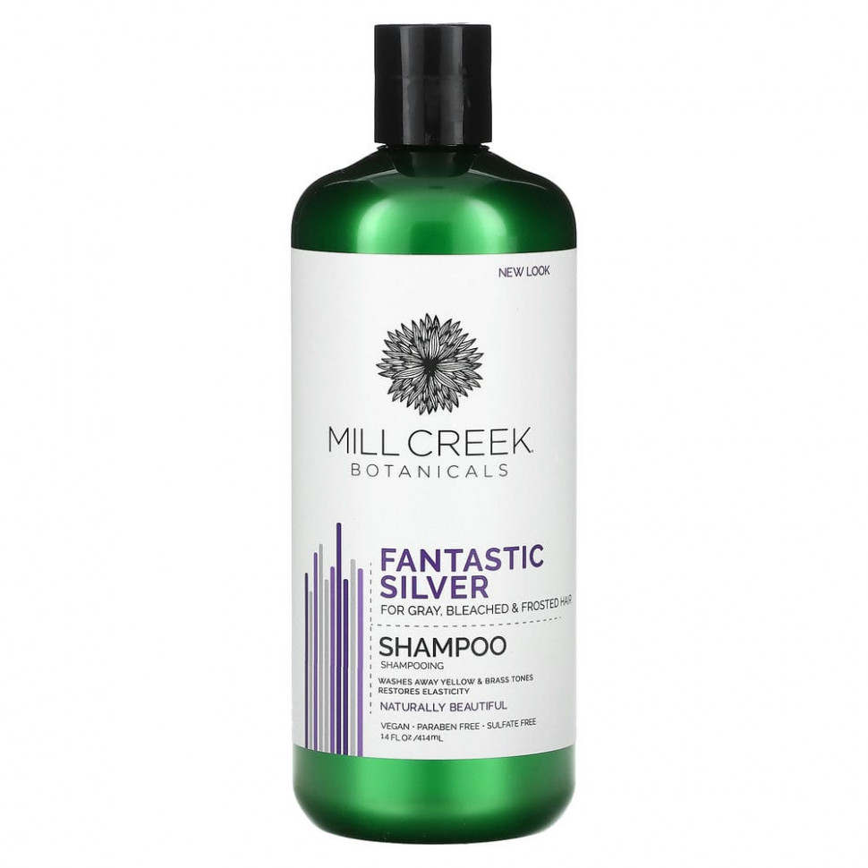   Mill Creek Botanicals, Fantastic Silver Shampoo, 414  (14 . )   -     , -  