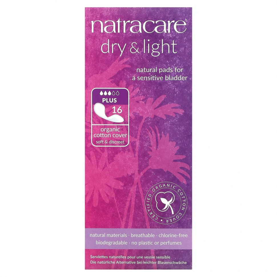   Natracare, Dry & Light,    , , 16    -     , -  