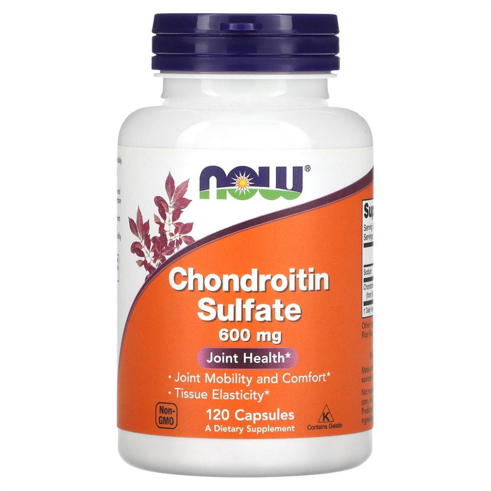   NOW Foods, Chondroitin Sulfate, 600 , 120    -     , -,   