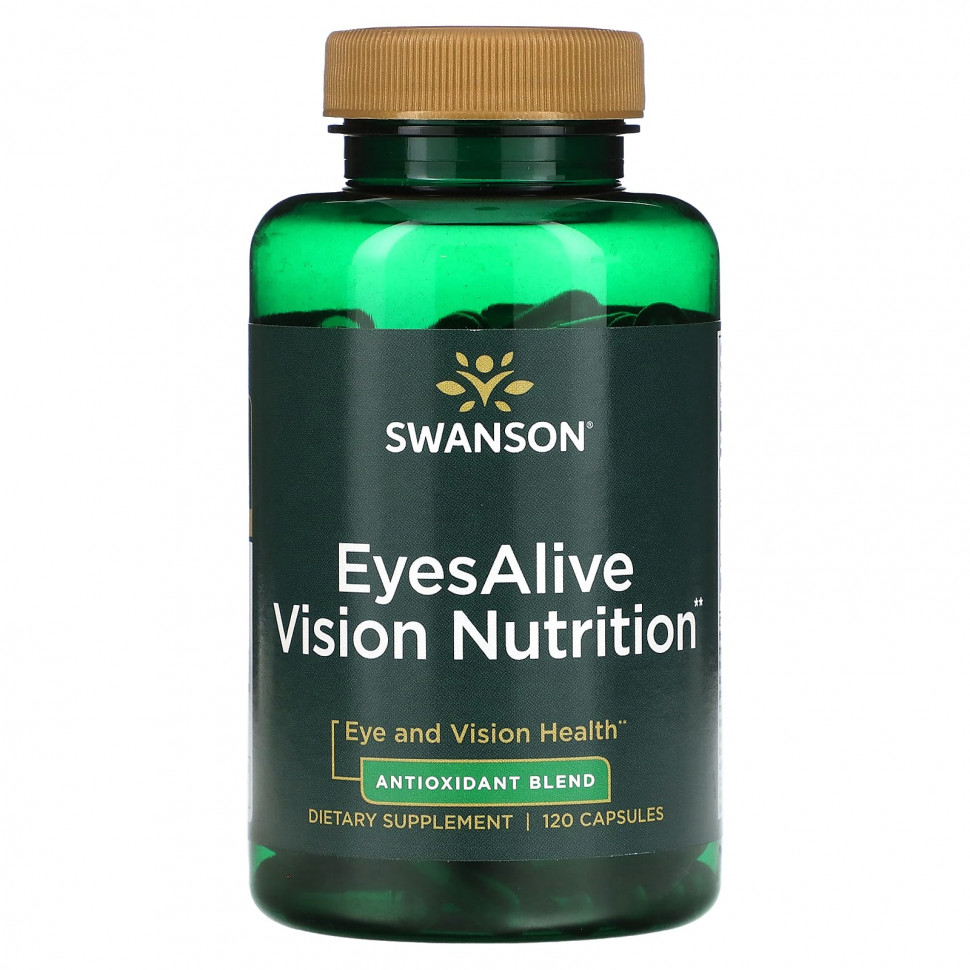   Swanson, EyesAlive Vision Nutrition, 120    -     , -  