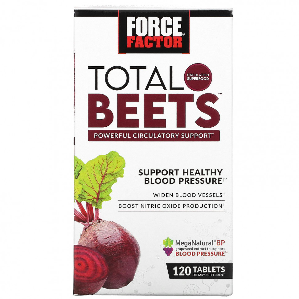   Force Factor, Total Beets,   , 120    -     , -,   