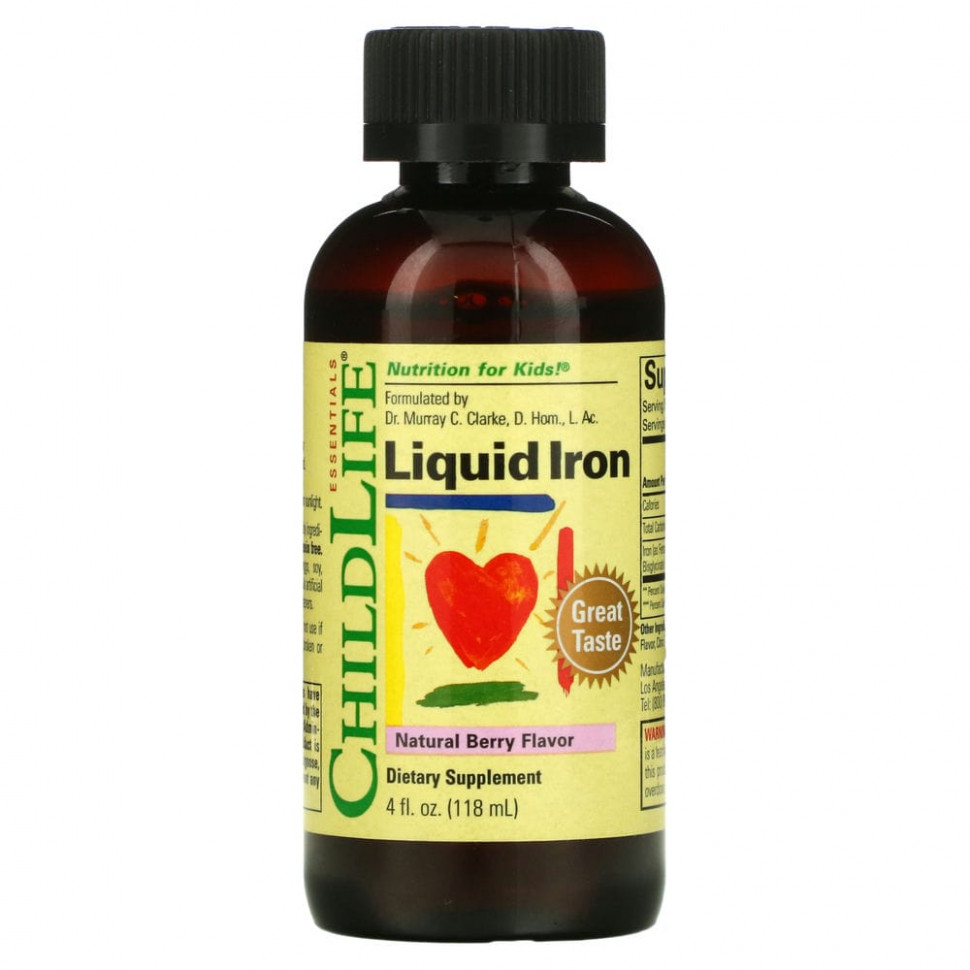   ChildLife, Liquid Iron,    , 118  (4 . )   -     , -,   