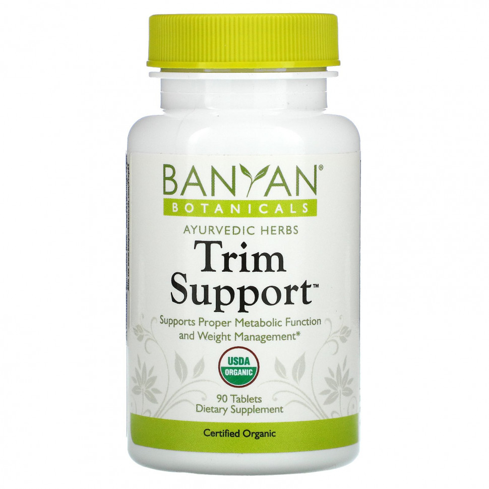   Banyan Botanicals, Trim Support, 90    -     , -  