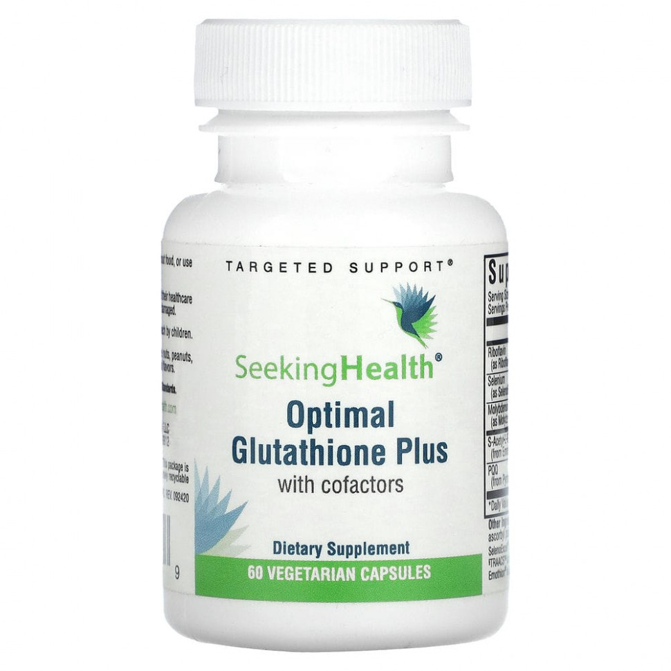  Seeking Health, Optimal Glutathione Plus, 60    IHerb ()