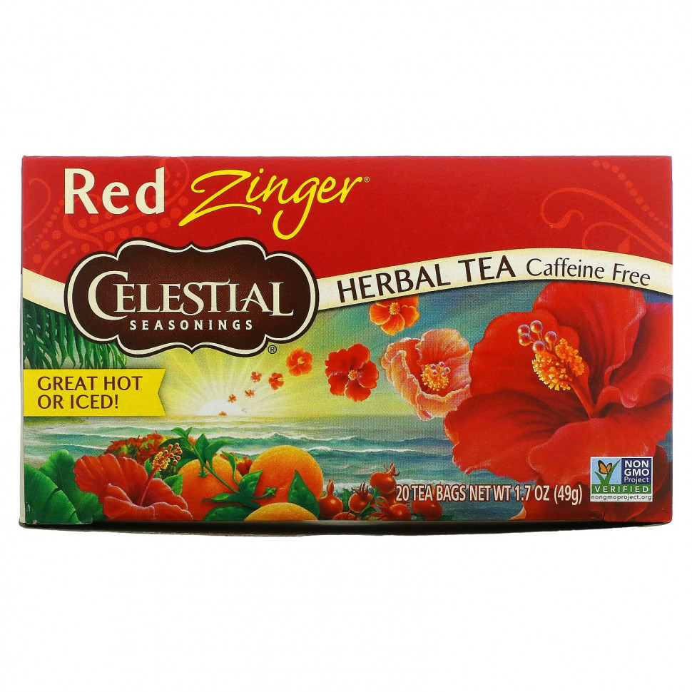   Celestial Seasonings,  , Red Zinger,  , 20  , 49  (1,7 )   -     , -  