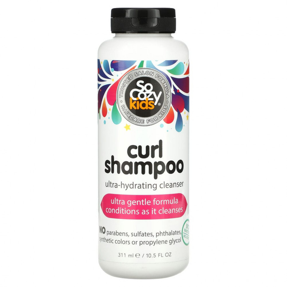   SoCozy, Kids, Curl Shampoo,   ,   , 311  (10,5 . )   -     , -  