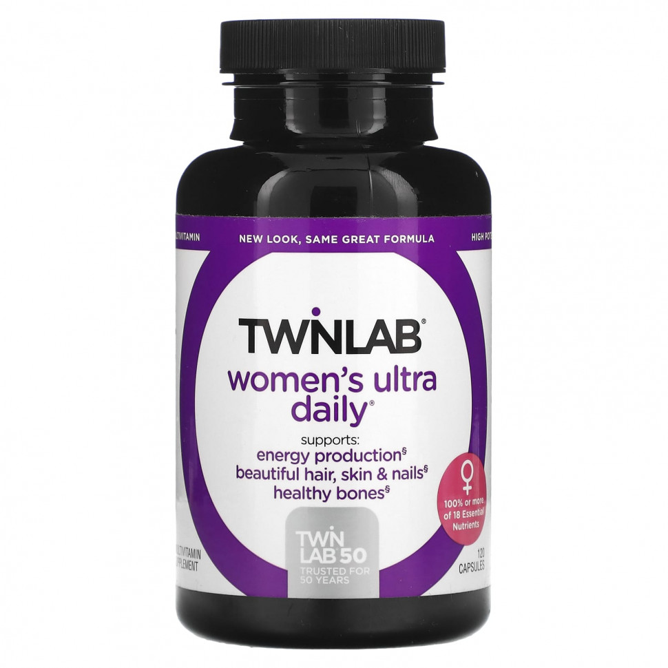   Twinlab, Ultra Daily  , 120    -     , -  