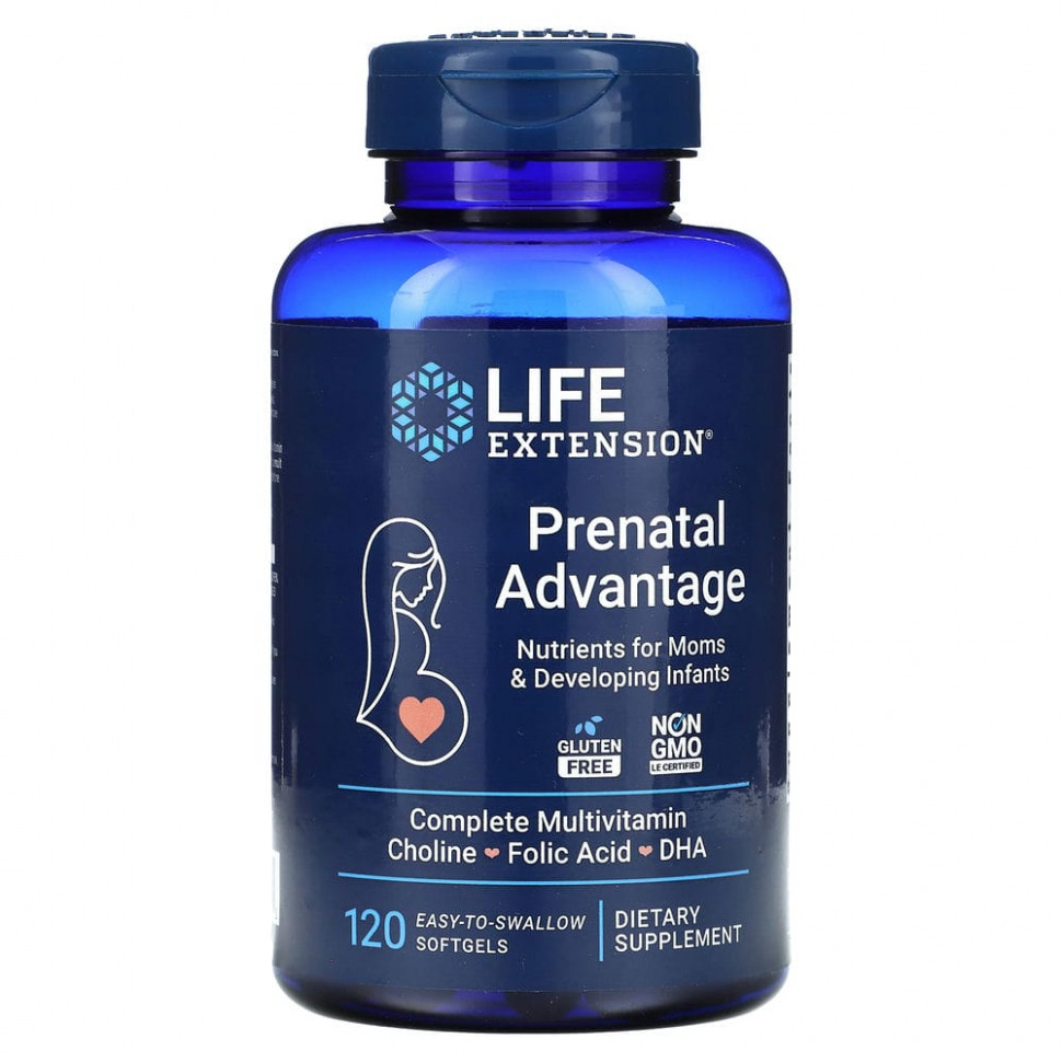   Life Extension, Prenatal Advantage, 120      -     , -,   