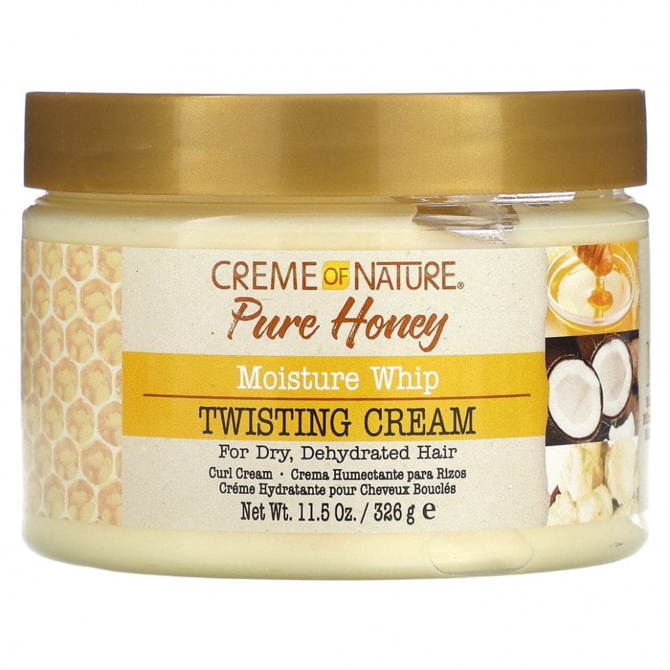   Creme Of Nature, Pure Honey, Moisture Whip,   , 326  (11,5 )   -     , -  