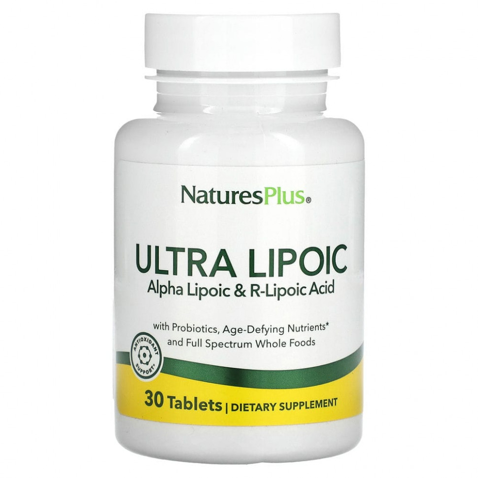   NaturesPlus, Ultra Lipoic, 30    -     , -  