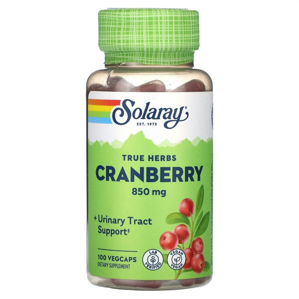   Solaray, True Herbs, , 425 , 100     -     , -  