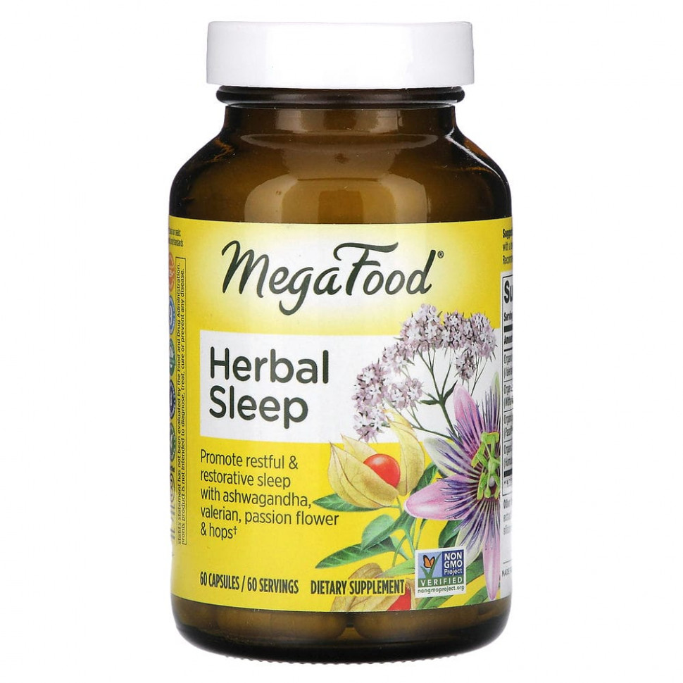   MegaFood, Herbal Sleep, 60    -     , -,   