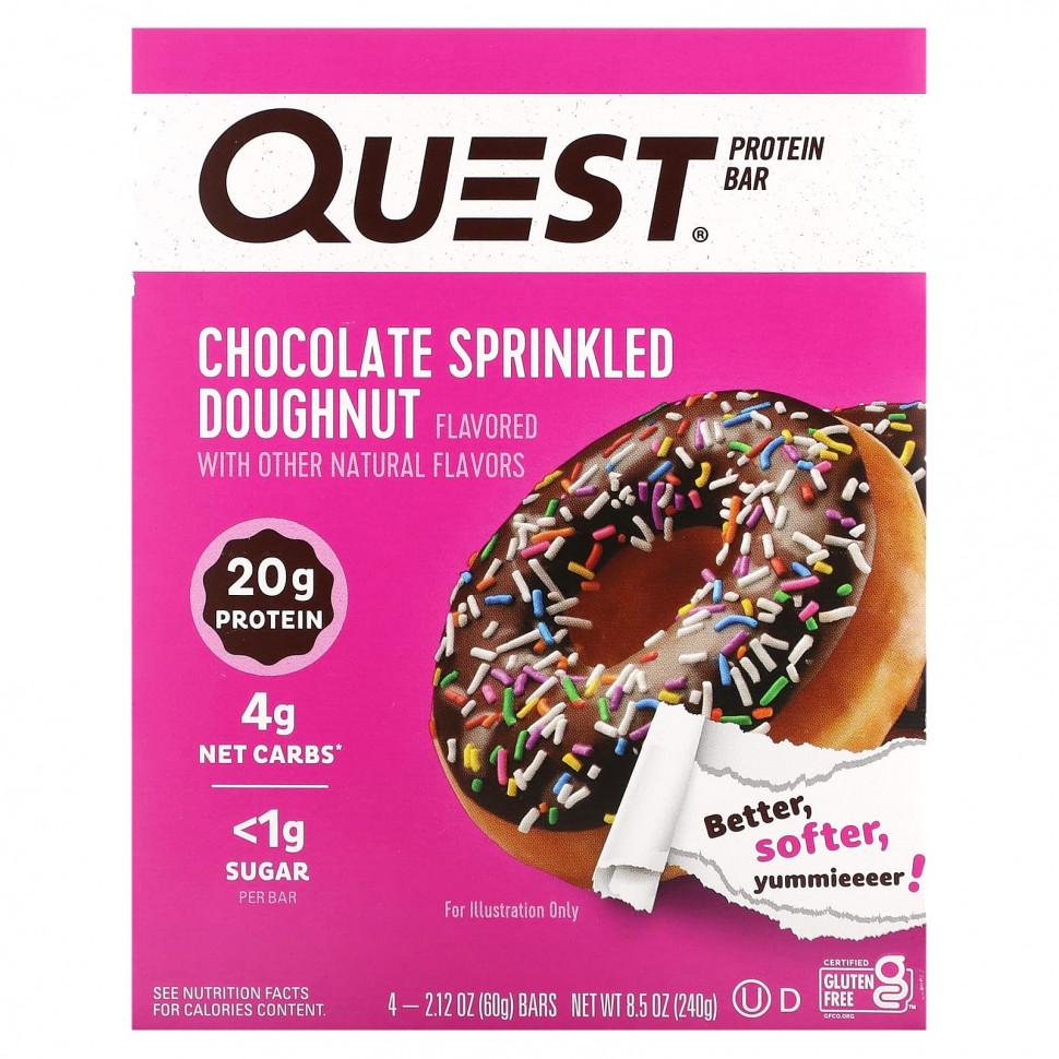   Quest Nutrition,  ,   , 4   60  (2,12 )   -     , -  