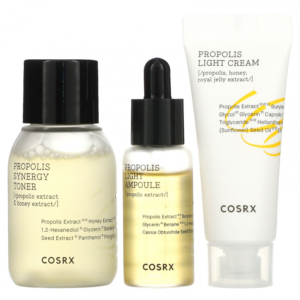   Cosrx, Honey Glow Kit,   3    -     , -  