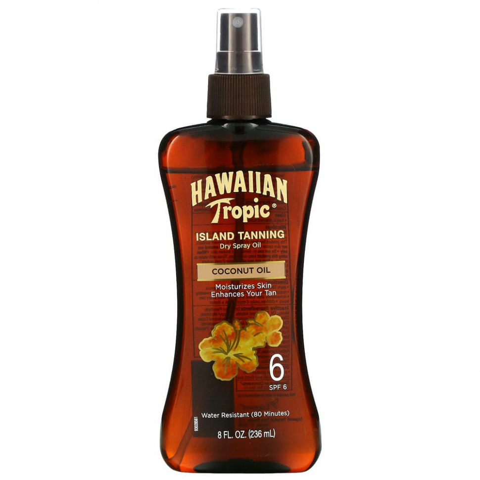   Hawaiian Tropic, Island Tanning,  -     , SPF 6, 236  (8 . )   -     , -  