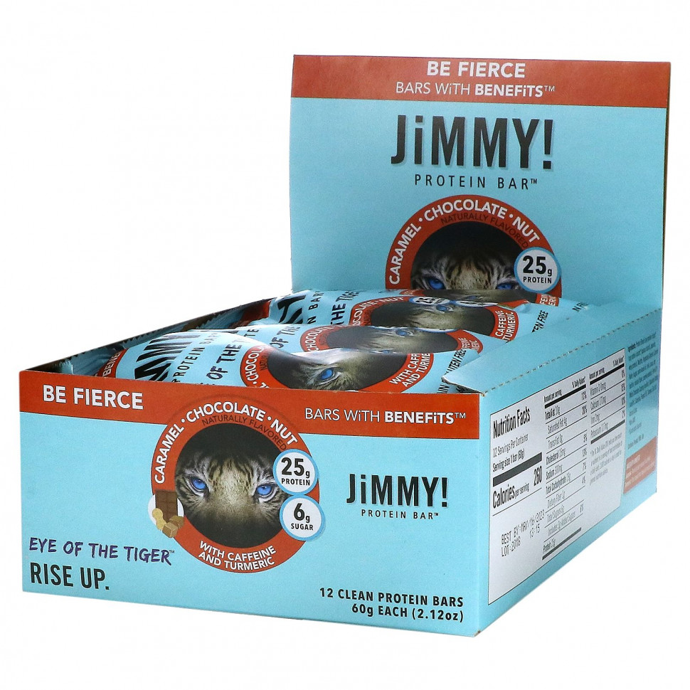   JiMMY!, Be Fierce Bars With Benefits, ,   , 12  , 60  (2,12 )   -     , -  