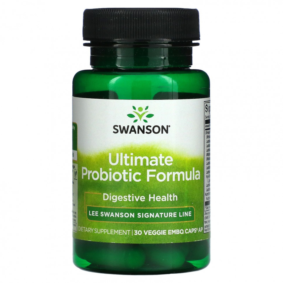   Swanson, Ultimate Probiotic Formula, 30   Embo Ap   -     , -  