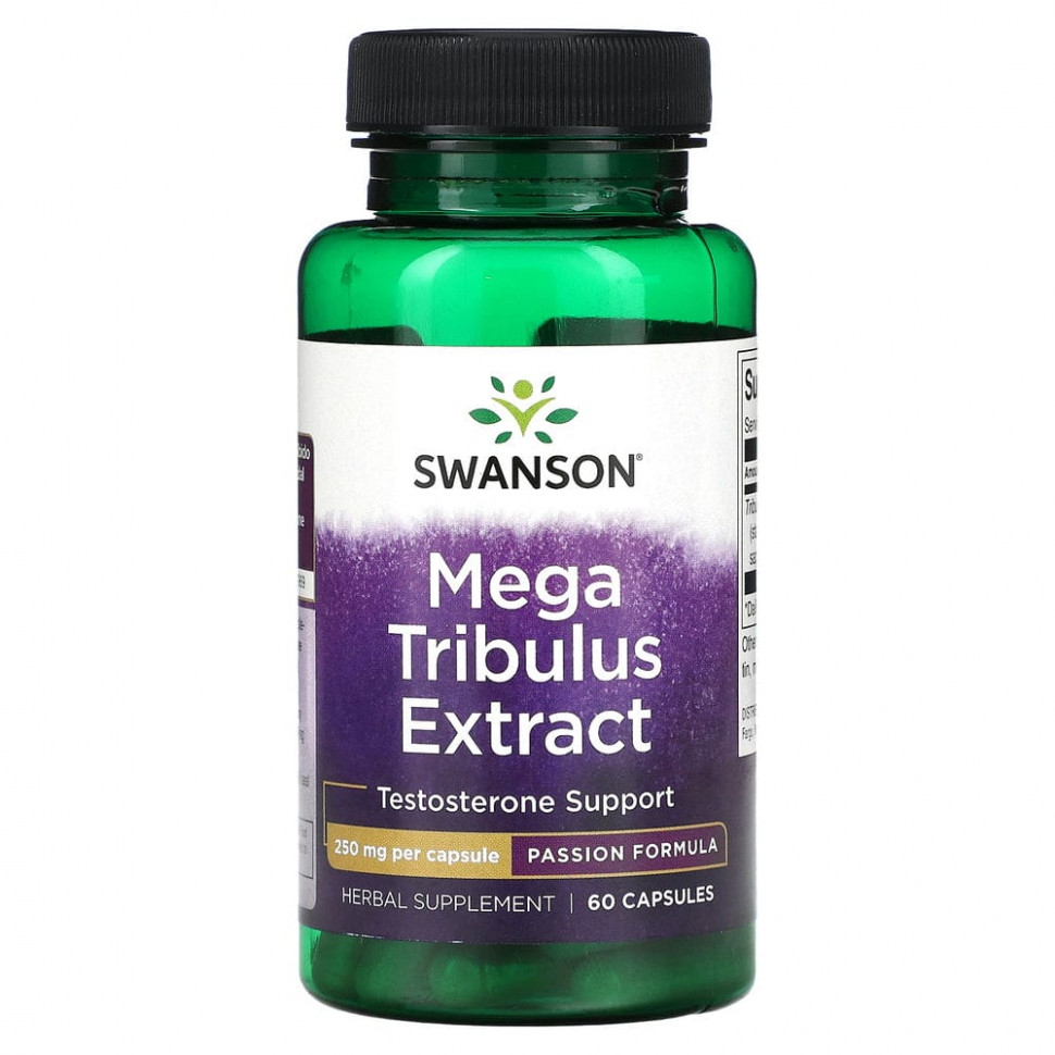   Swanson,  Mega Tribulus, 250 , 60    -     , -  