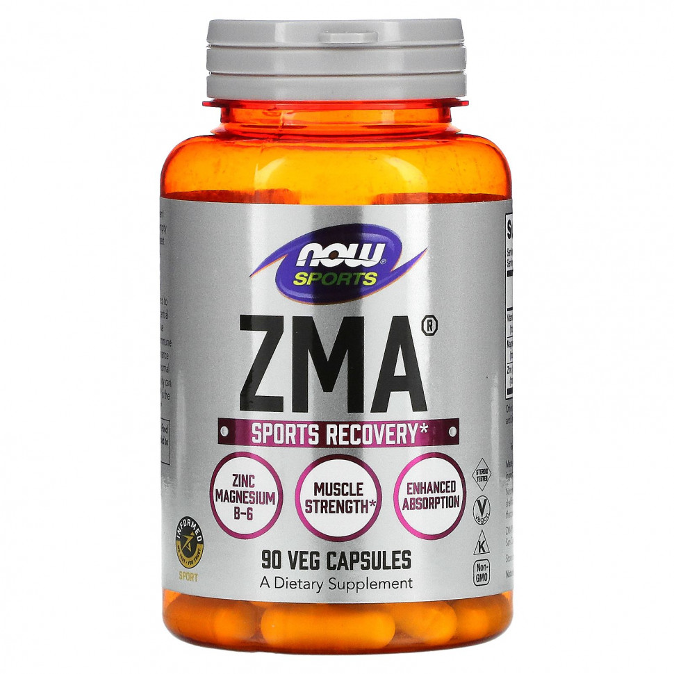   NOW Foods, Sports, ZMA,    , 90    -     , -  