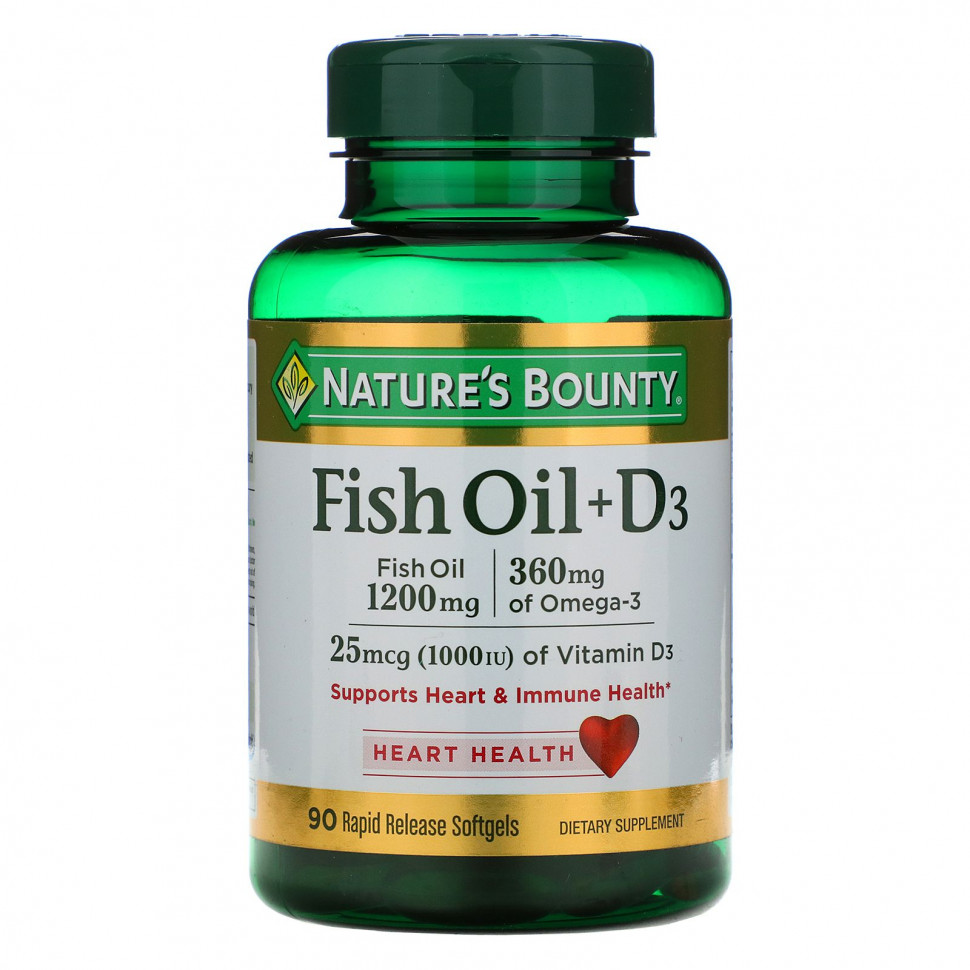   Nature's Bounty,   + D3, 90       -     , -  