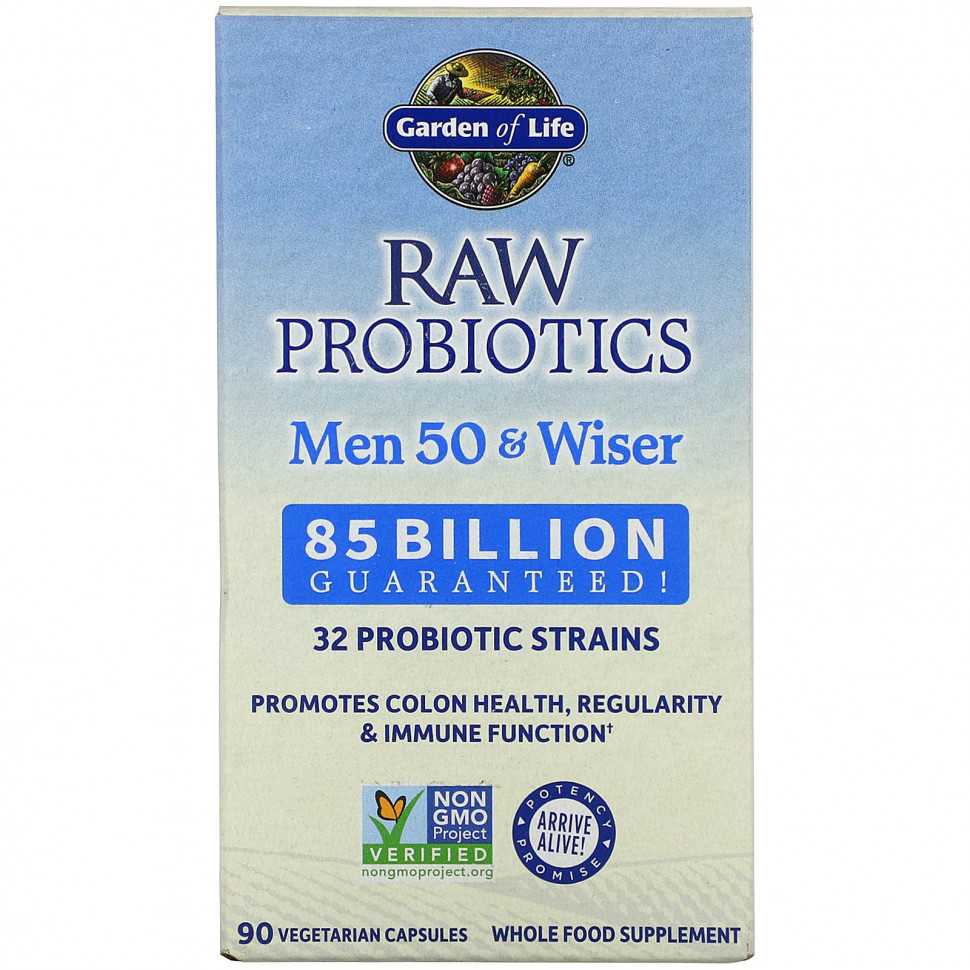   Garden of Life, RAW Probiotics,     50 , 85   , 90     -     , -  