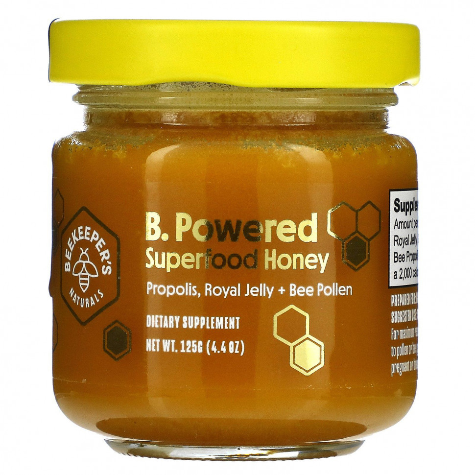   Beekeeper's Naturals, B. Powered,   , 125  (4,4 )   -     , -  