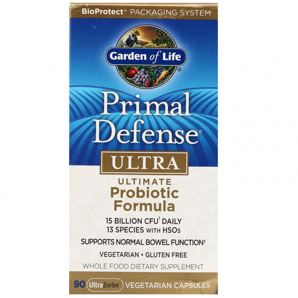   Garden of Life, Primal Defense, Ultra,   , 90   UltraZorbe   -     , -  