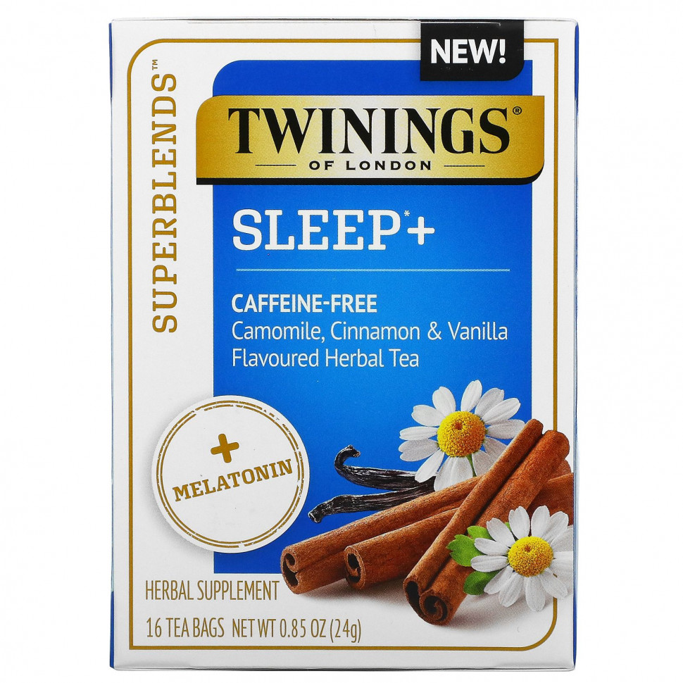   Twinings, Superblends, Melatonin,    ,   ,  , 16  , 24  (0,85 )   -     , -  