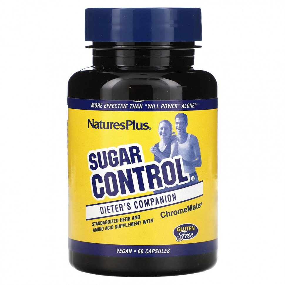   NaturesPlus, Sugar Control, Dieter's Companion, 60    -     , -  