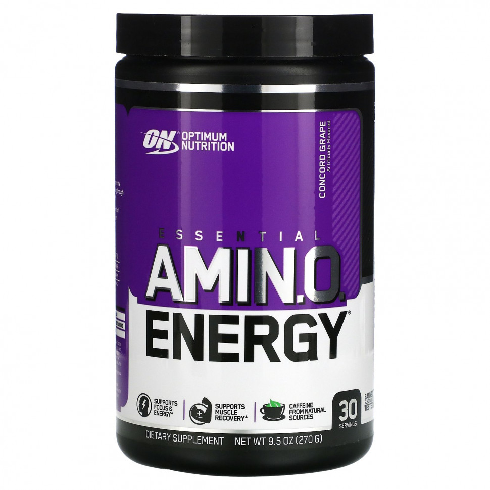   Optimum Nutrition, Essential Amin.O. Energy,  , 270  (9,5 )   -     , -  