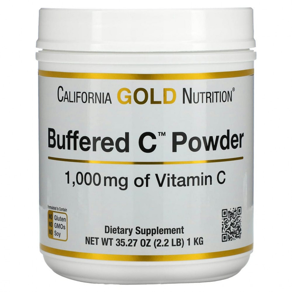  California Gold Nutrition, Buffered Gold C,    C   ,  , 1000 , 1  (2,2 )  IHerb ()