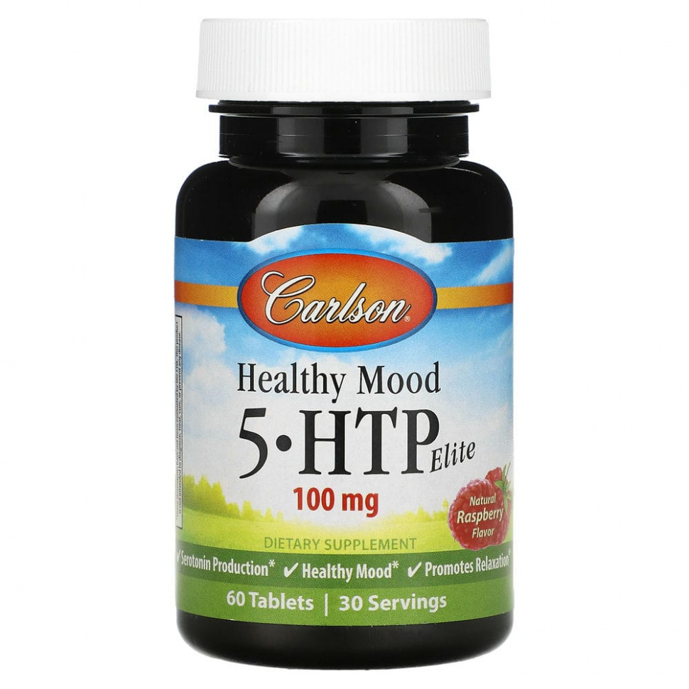   Carlson, Healthy Mood, 5-HTP Elite,  , 50 , 60    -     , -,   