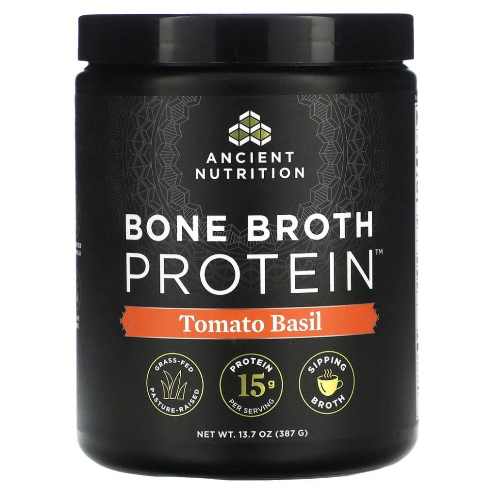   Dr. Axe / Ancient Nutrition, Bone Broth Protein,  , 387  (13,7 )   -     , -,   