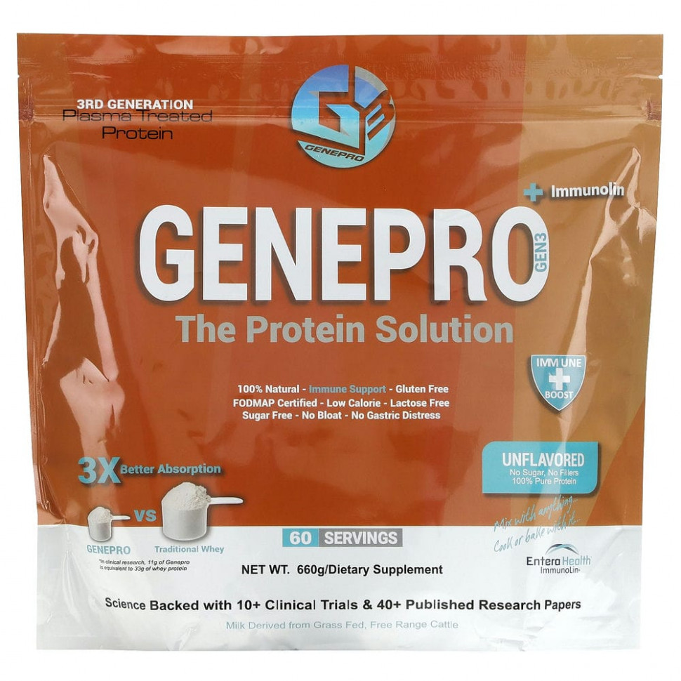   GENEPRO, The Protein Solution + Immunolin,  , 660    -     , -  