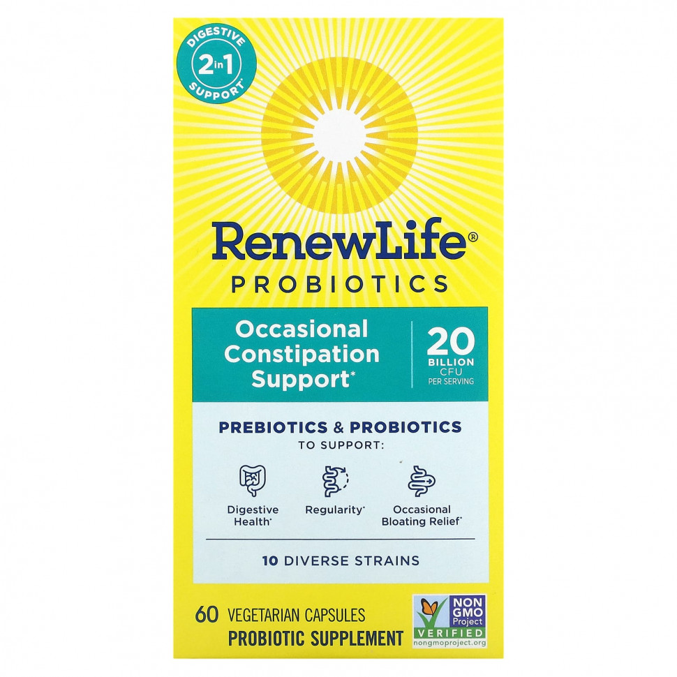   Renew Life, ,    , 20  , 60     -     , -  