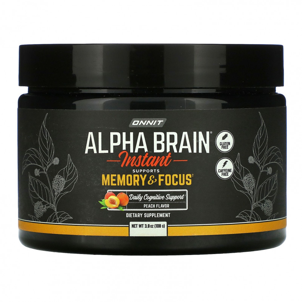   Onnit, Alpha Brain Instant,     , , 108  (3,8 )   -     , -  