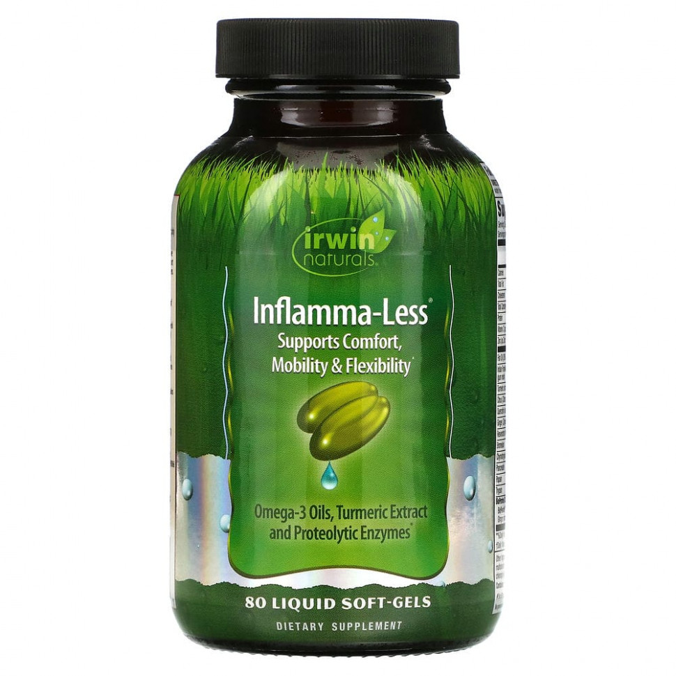   Irwin Naturals, Inflamma-Less, 80     -     , -  