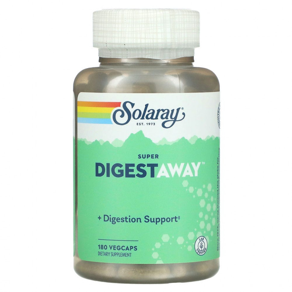   Solaray,   Super Digestaway   , 180     -     , -  