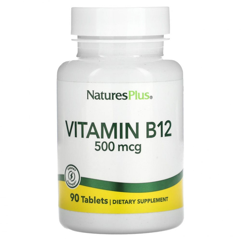   NaturesPlus,  B12, 500 , 90    -     , -  