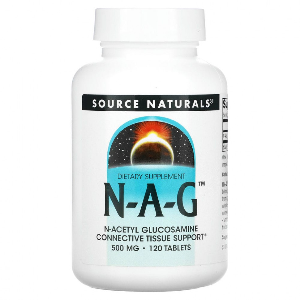   Source Naturals, N-A-G, 500 , 120    -     , -,   