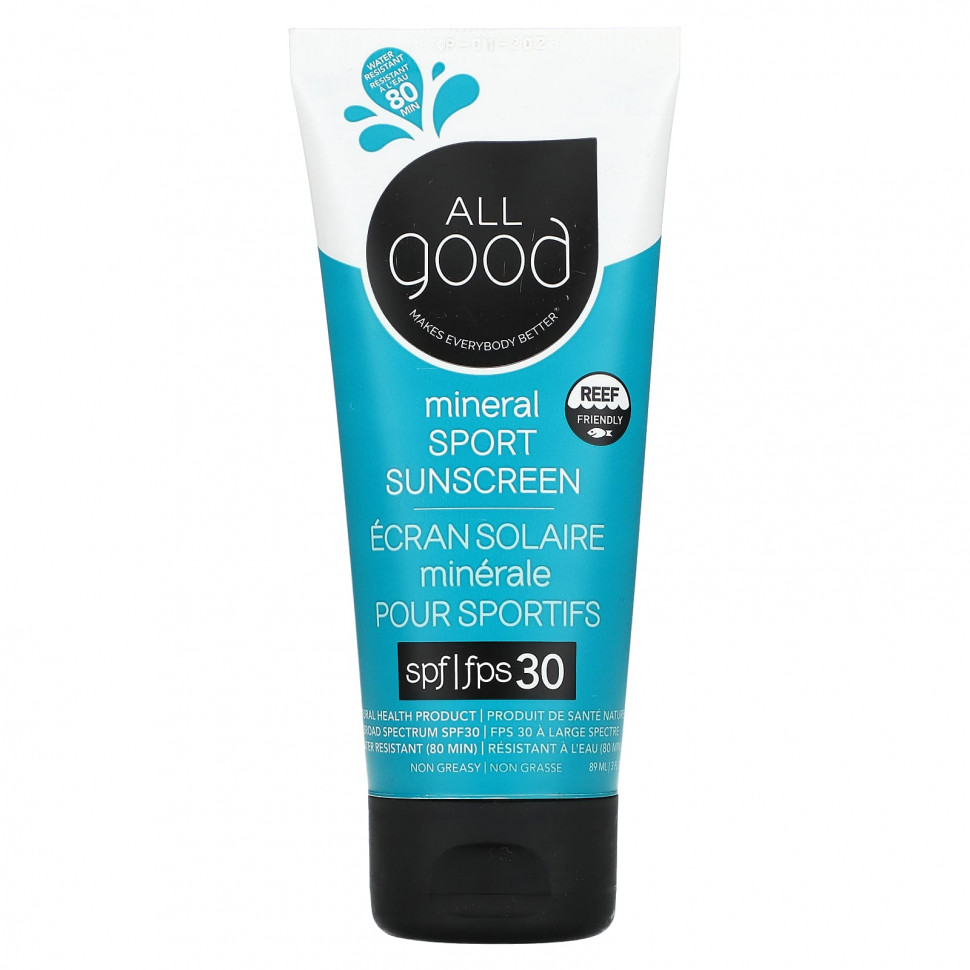   All Good Products,     , SPF 30, 89  (3 . )   -     , -  