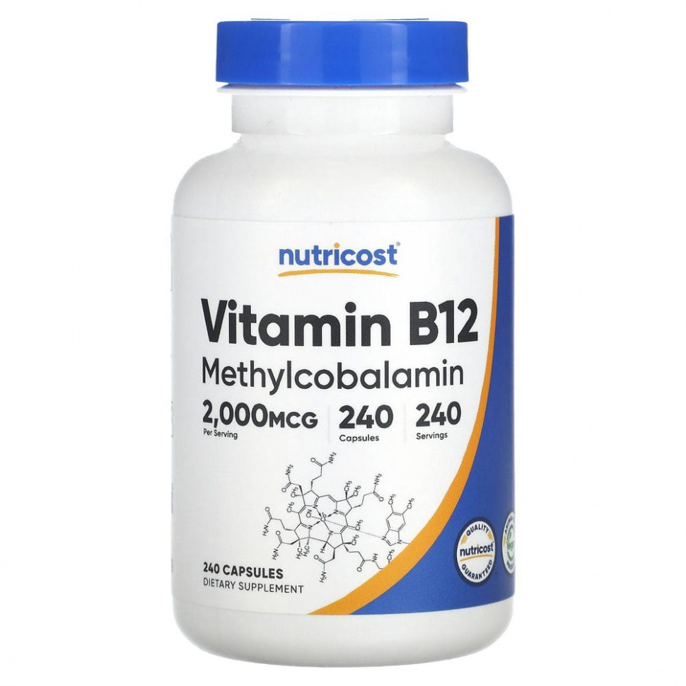   Nutricost,  B12, 2000 , 240    -     , -  