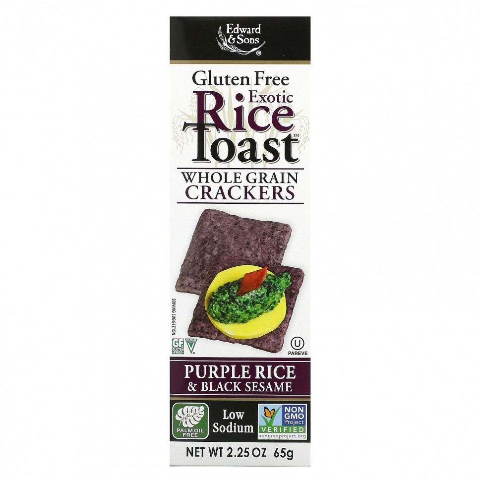   Edward & Sons, Exotic Rice Toast,  ,     , 65  (2,25 )   -     , -  