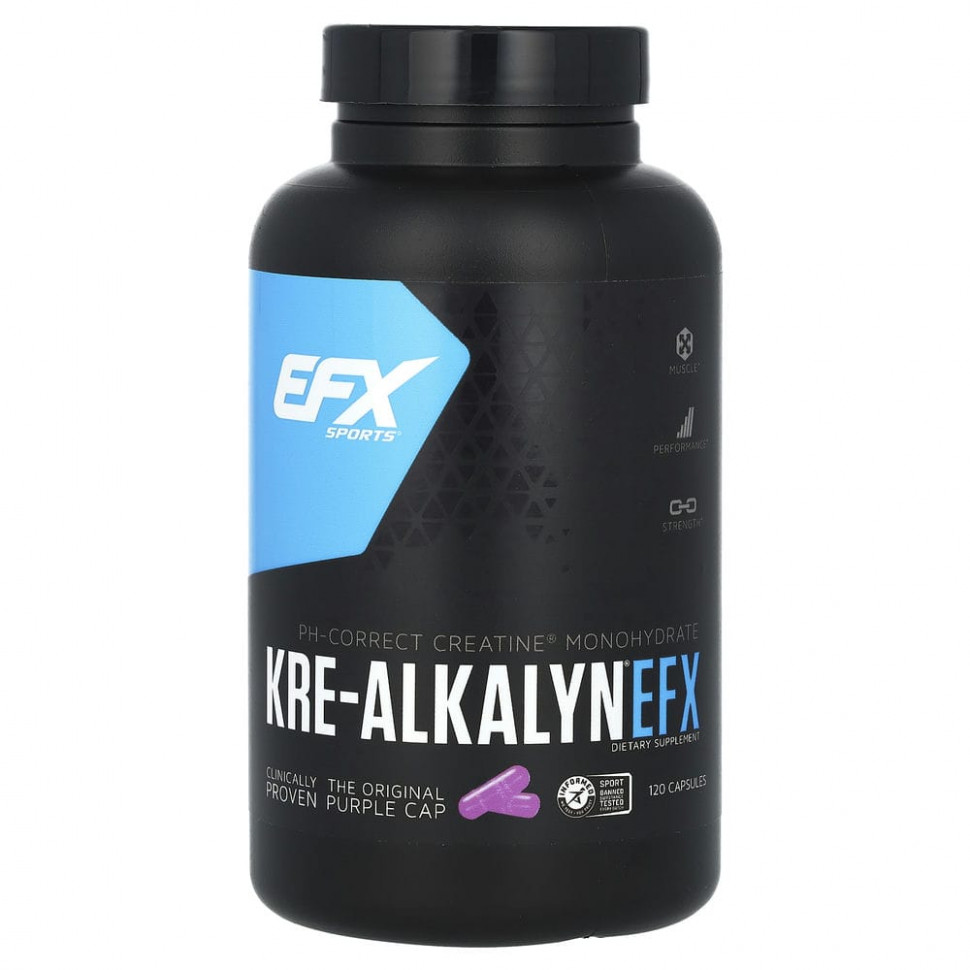   EFX Sports, Kre-Alkalyn EFX, , 120    -     , -  