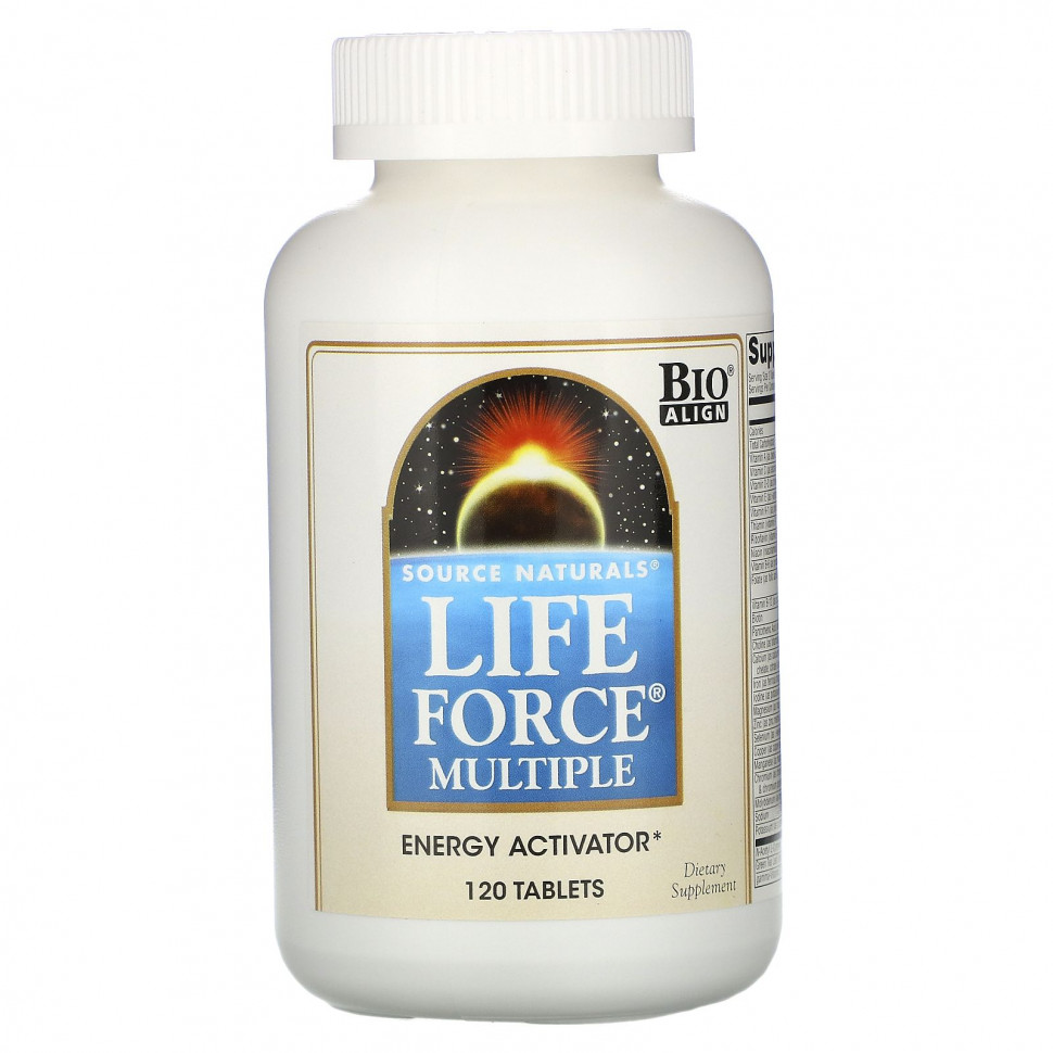   Source Naturals, Life Force Multiple, 120    -     , -,   